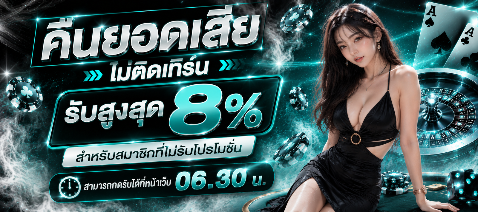 โปรโมชั่นคืนยอดเสีย wink777plus ไม่ติดเทิร์น รับคืนสูงสุด 8% สำหรับสมาชิกที่ไม่รับโปรโมชั่น